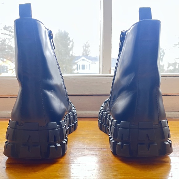 Prada Ankle Zip Boots - IT 8.5 (US 9.5)